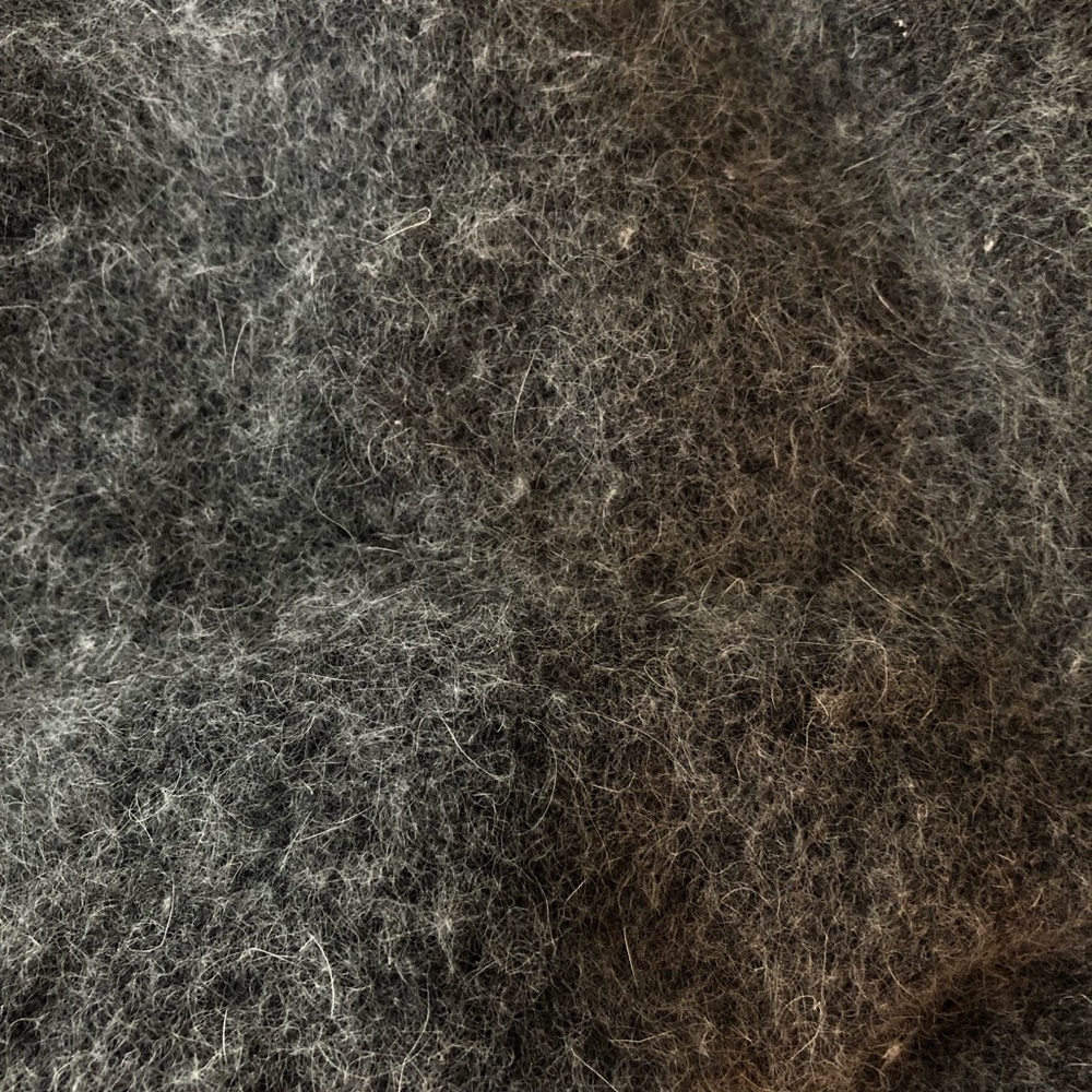 45% Rabbit Fur  Crew Neck - Picture 2 of 3